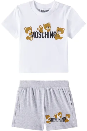 Moschino Baby Teddy Bear T-shirt and shorts set