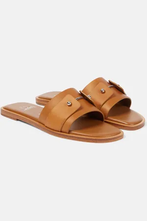 Christian Louboutin Chambelimule leather slides