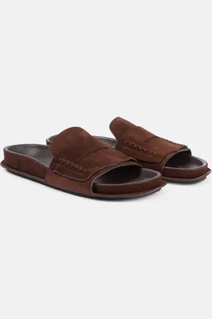 Jacquemus Mocassin suede slides