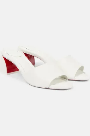 Christian Louboutin Jane 55 leather mules
