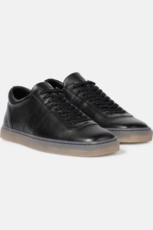 LEMAIRE Linoleum leather low-top sneakers