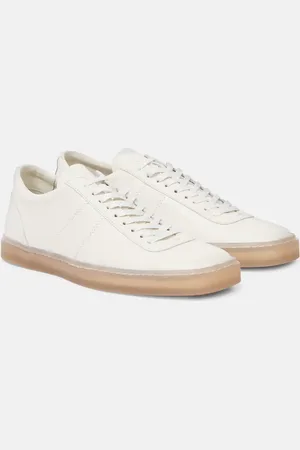 LEMAIRE Linoleum leather low-top sneakers