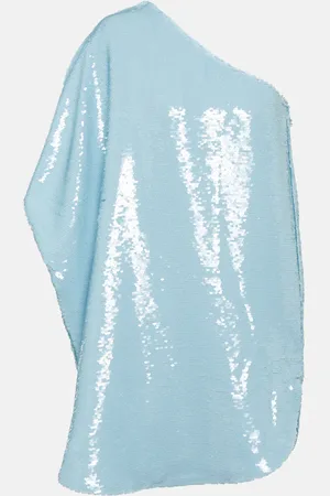 The Frankie Shop Gloria sequined one-shoulder minidress