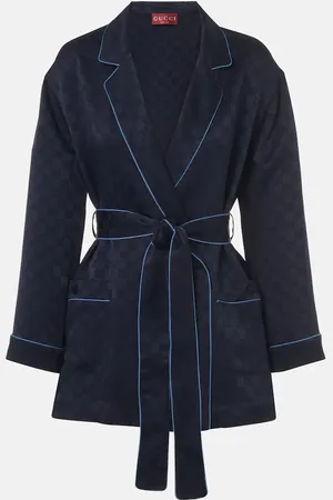 Gucci GG oversized satin shirt