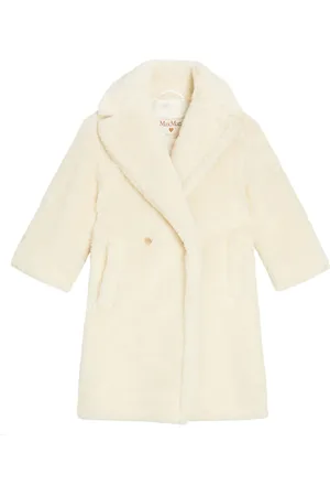 Max Mara Teddy Bear Icon camel hair and silk coat