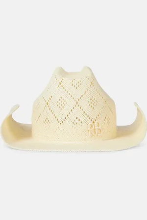 Ruslan Baginskiy Logo straw boater hat