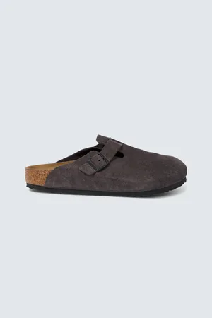Birkenstock Boston suede clogs