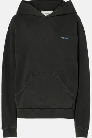 COPERNI Horn cotton-blend jersey hoodie