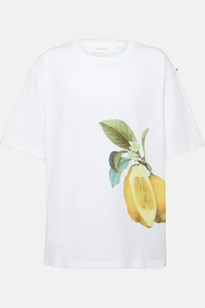 Sportmax Nebbie printed cotton jersey T-shirt