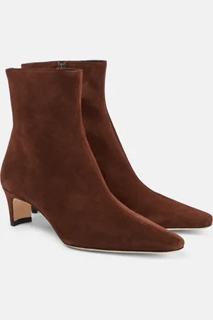 Staud Wally 55 suede ankle boots