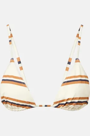 ERES Flots striped bikini top