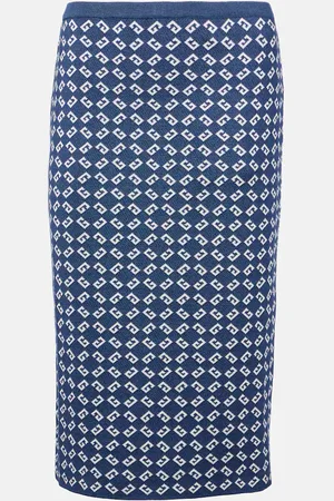 Givenchy Monogram 72 jacquard midi skirt