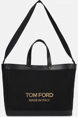 Tom Ford T Screw Medium canvas tote