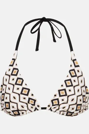 Max Mara Amedea printed bikini top