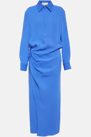 VALENTINO Cady Couture silk shirt dress