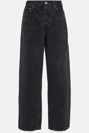 AGOLDE Dara mid-rise wide-leg jeans