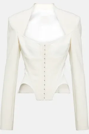 DION LEE Arch bustier jacket