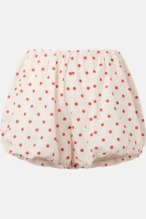 POSSE Aurelia polka-dot shorts