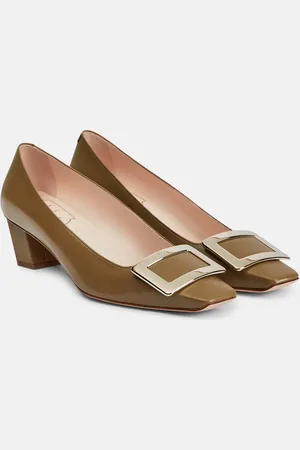 Roger Vivier Belle Vivier 45 leather pumps