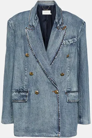 ZIMMERMANN Luminosity denim blazer
