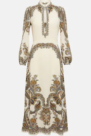Etro Paisley midi dress