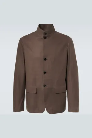 Ermenegildo Zegna Il Conte leather jacket