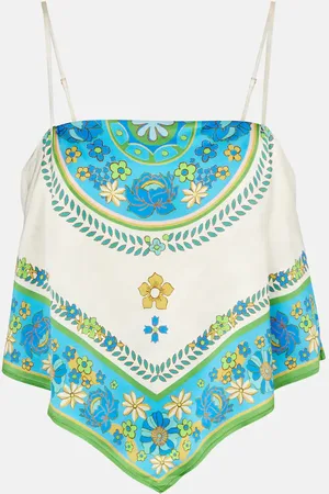 ALÉMAIS AlÃ©mais Vivianna printed top
