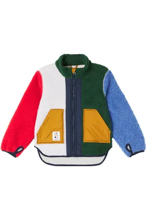 Liewood Noam colorblocked teddy jacket