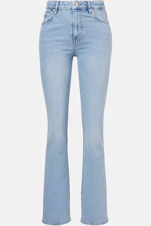 Frame Ruler high-rise straight jeans