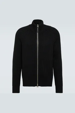 Tom Ford Wool and cashmere-blend zip-up sweater