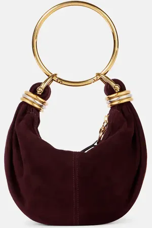 Chloé ChloÃ© Bracelet Mini suede shoulder bag