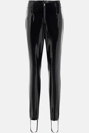 Alaïa AlaÃ¯a Faux leather pants