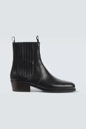 LEMAIRE Leather Chelsea boots