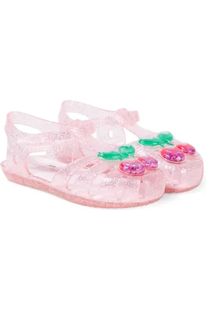 Konges Sløjd Konges SlÃ¸jd Lilo appliquÃ© glitter PVC fisherman sandals