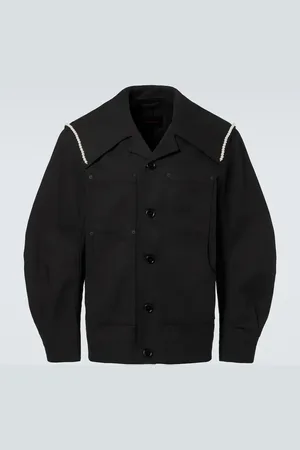 Simone Rocha Beaded cotton jacket