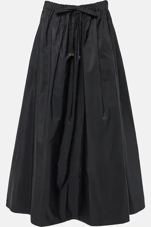 Max Mara Lirica taffeta maxi skirt