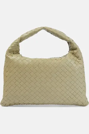 Bottega Veneta Hop Intrecciato leather shoulder bag