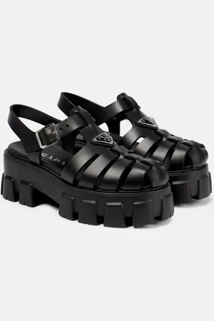 Prada Monolith platform sandals
