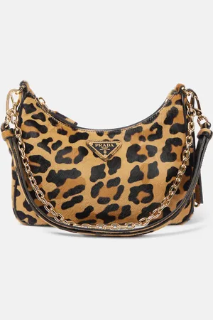 Prada Re-Edition Small calf hair shoulder bag