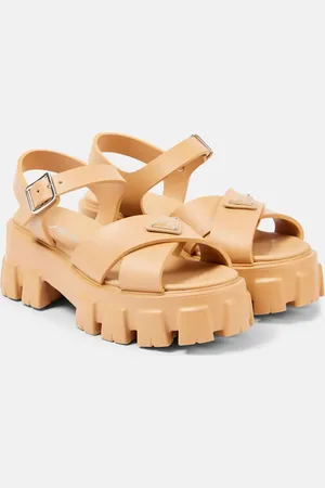 Prada Monolith platform sandals