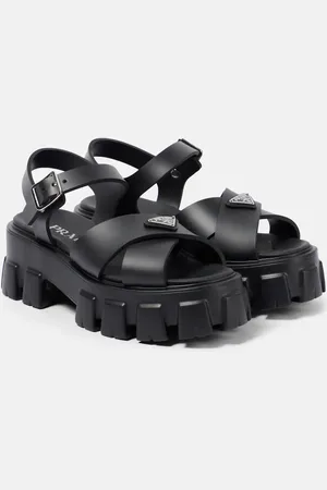 Prada Monolith platform sandals