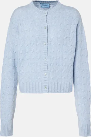 Prada Re-Cashmere cable-knit cardigan