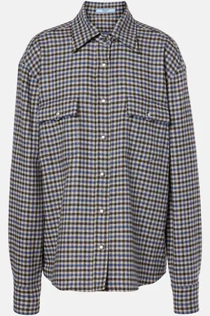 Prada Checked wool shirt