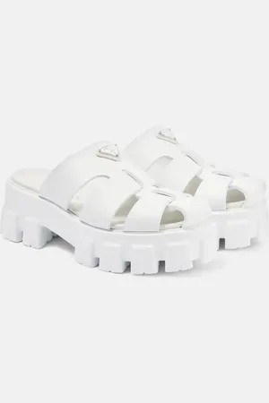 Prada Platform fisherman sandals