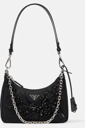 Prada Re-Edition embellished shoulder bag