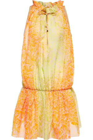 Stella McCartney Printed cotton minidress