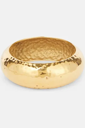 Saint Laurent Hammered bangle