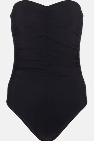 Karla Colletto Basics ruched swimsuit