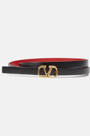 VALENTINO GARAVANI VLogo Signature 10 reversible leather belt