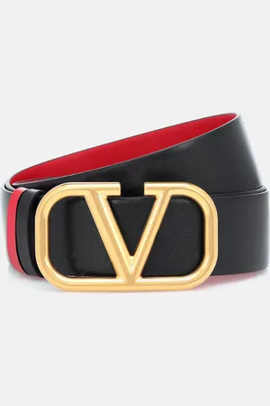 VALENTINO GARAVANI VLogo Signature reversible leather belt